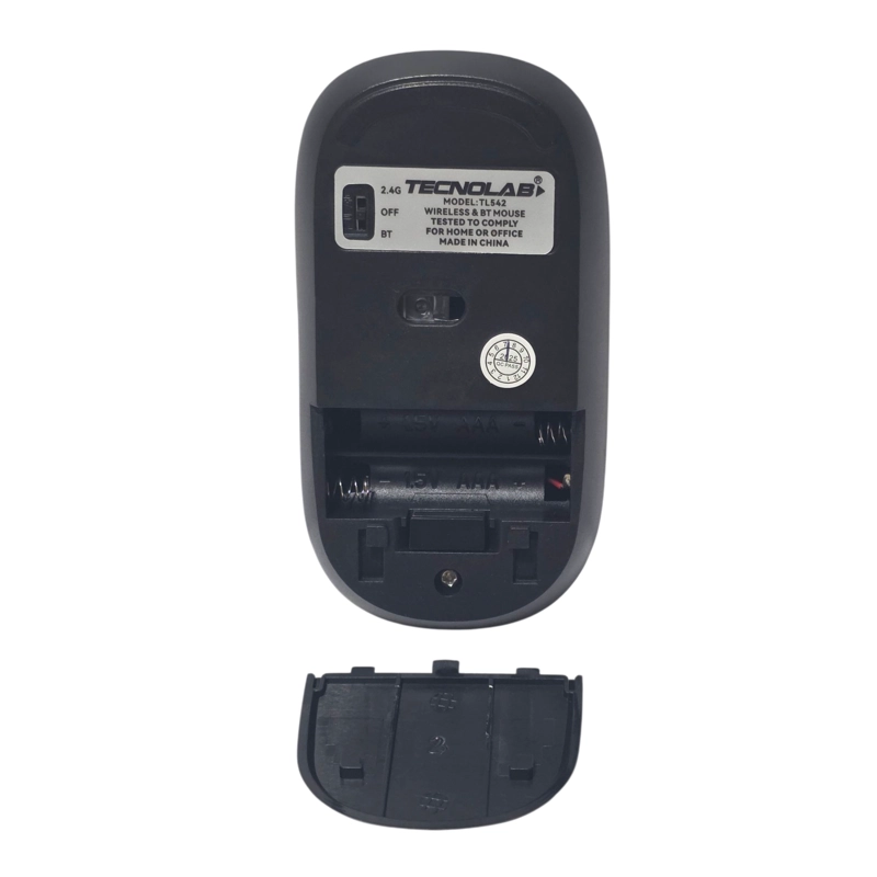 MOUSE INALAMBRICO DUAL BT TECNOLAB TL542BK - 4