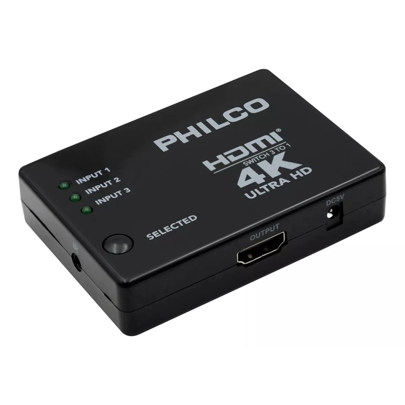 SWITCH HDMI PHILCO 3X1 CON CONTROL P4109 - 3