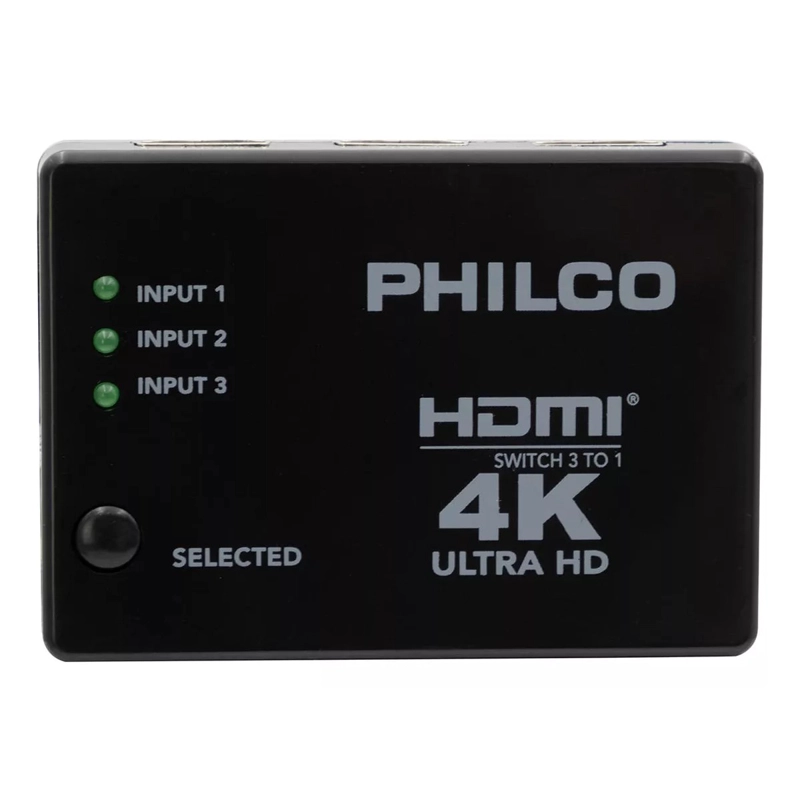 SWITCH HDMI PHILCO 3X1 CON CONTROL P4109 - 4