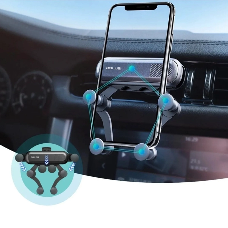 SOPORTE SMATPHONE REJILLA DE GRAVEDAD DBLUE DBSC059 - 4
