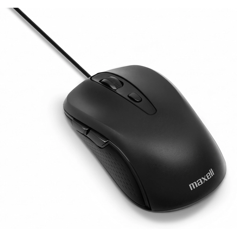 MOUSE OPTICO 5 BOTONES USB MAXELL MOWR-105 NEGRO - 2
