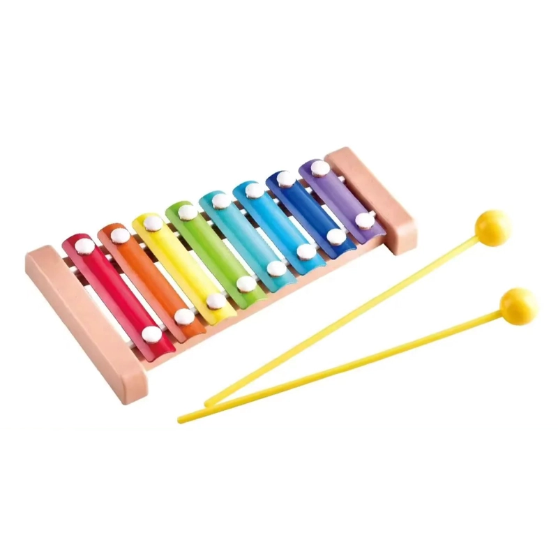 XILOFONO DE JUGUETE MADERA PARA NIÑOS - 1