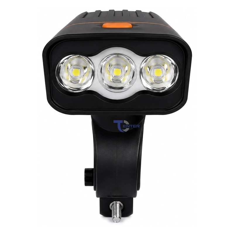 SET LUCES PARA BICICLETAS LED TECNOLAB TL210 1000LM - 4