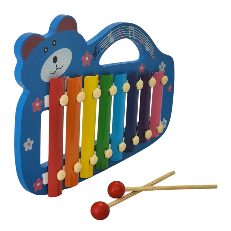 XILOFONO JUGUETE MUSICAL INFANTIL DE MADERA COLORES 55504 - 2