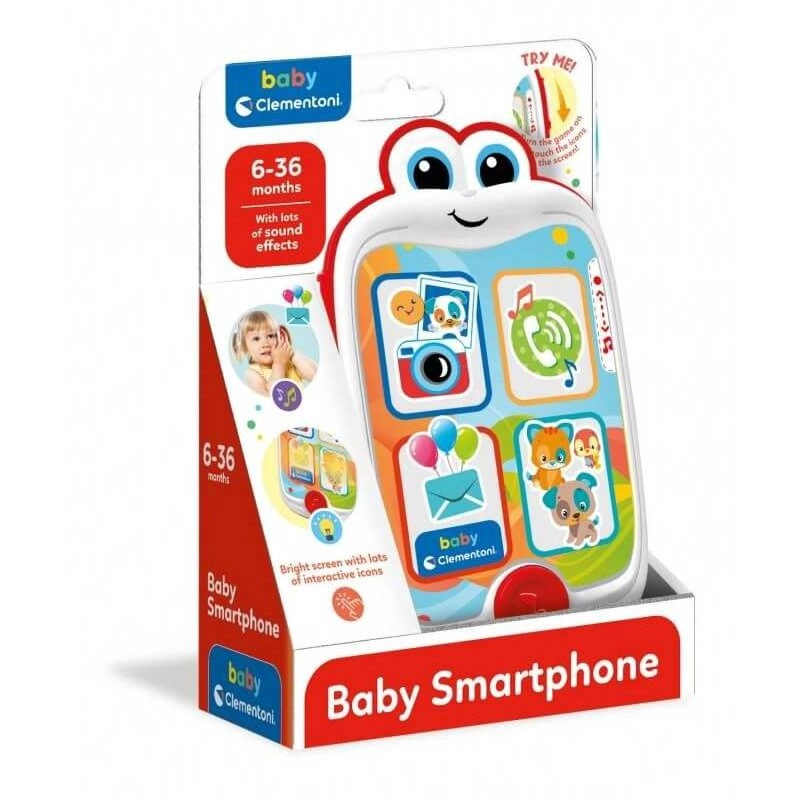 BABY SMARTPHONE PARA BEBE CLEMENTONI - 5