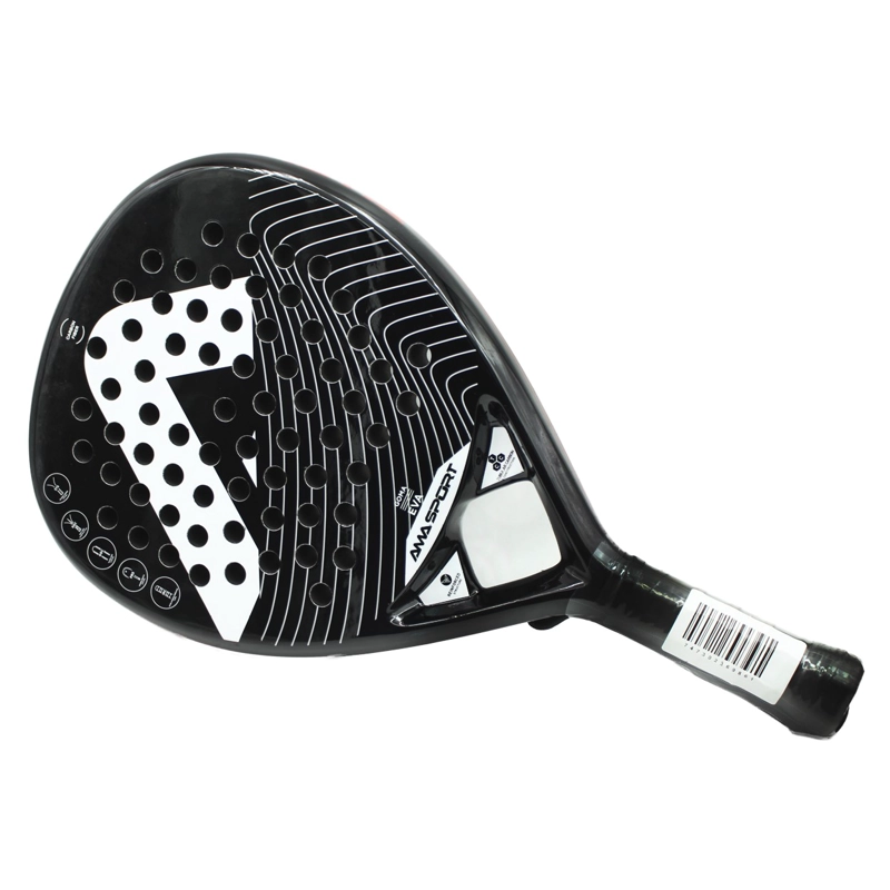 PALA DE PADEL AMA SPORT P42 FIBRA DE CARBONO REFORZADA - 4