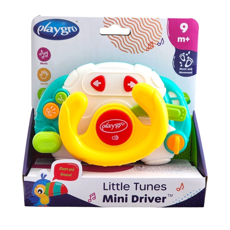 VOLANTE MUSICAL INTERACTIVO LITTLE TUNES MINI DRIVER PLAYGRO - 3