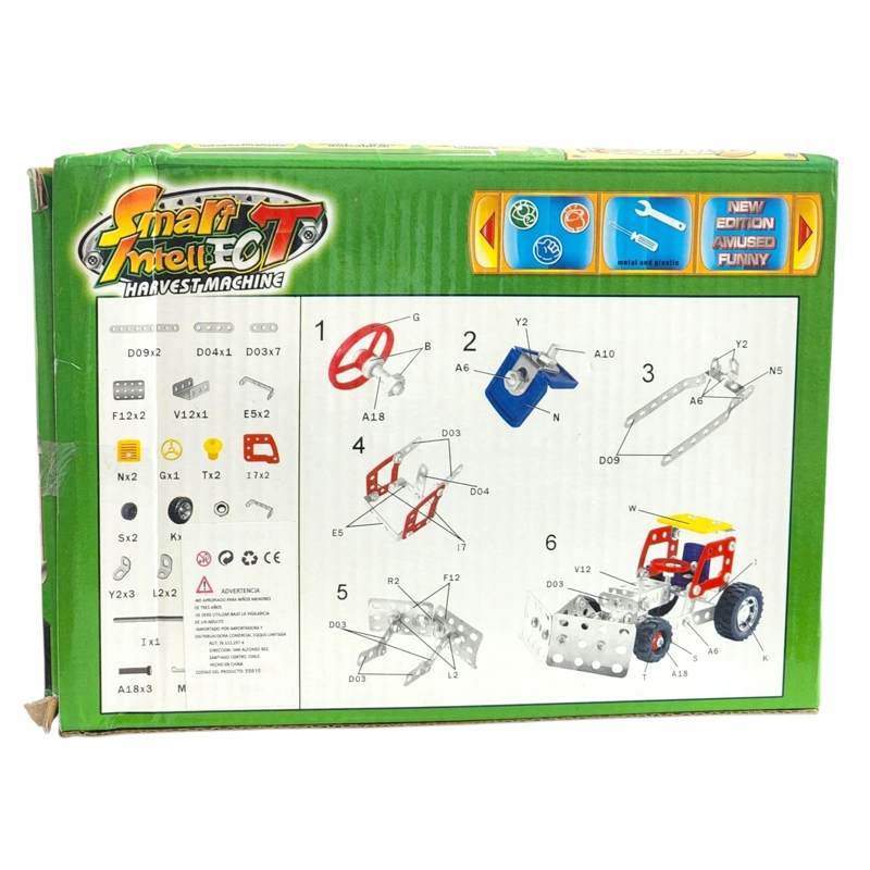 SET CONSTRUCCION CAMION TRACTOR COSECHADOR 98PZ 55615 - 3