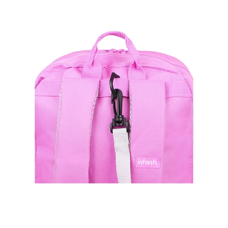 MOCHILA INFANTI MODELO UNICORNIO BTS23 ROSADO - 2