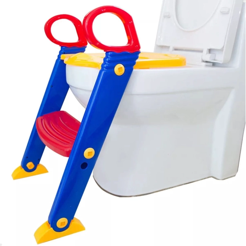 ADAPTADOR ASIENTO ENTRENADOR DE INODORO NIÑOS CON ESCALERA - 1