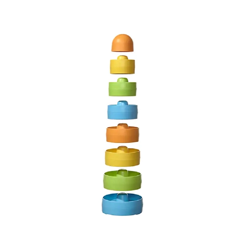 GREEN TOYS STACKER MI PRIMERA APILADORA 8 PCS - 3