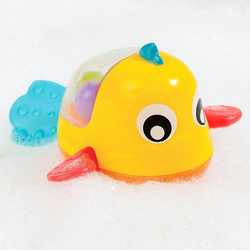 JUGUETE PEZ PARA EL BAÑO A CUERDA PLAYGRO - 2