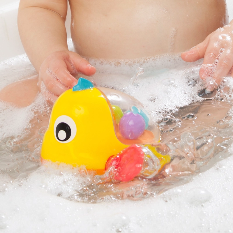JUGUETE PEZ PARA EL BAÑO A CUERDA PLAYGRO - 4