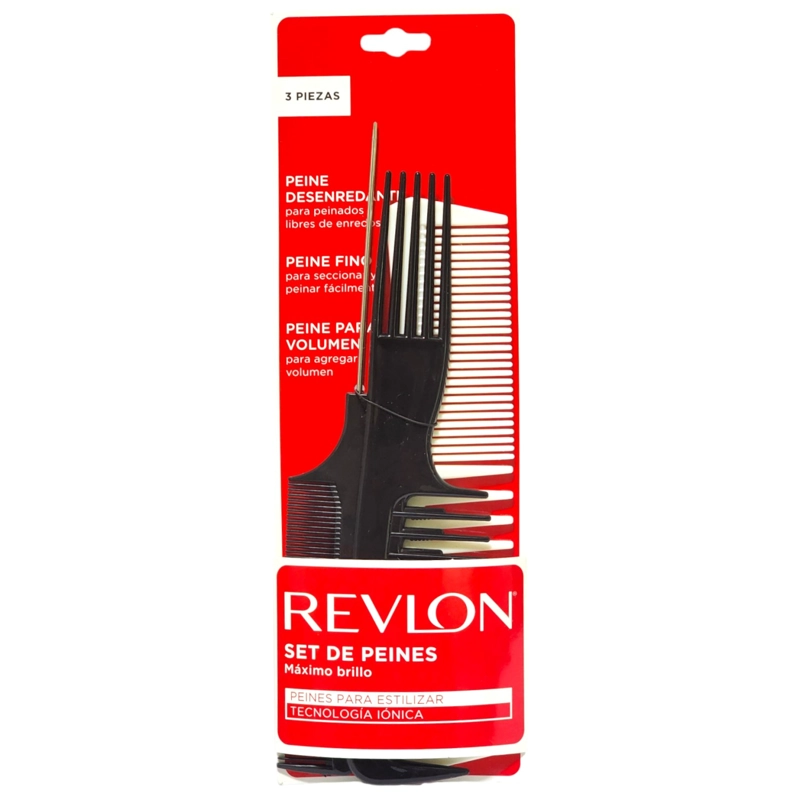SET DE 3 PEINES REVLON IONICOS RV3147 - 5