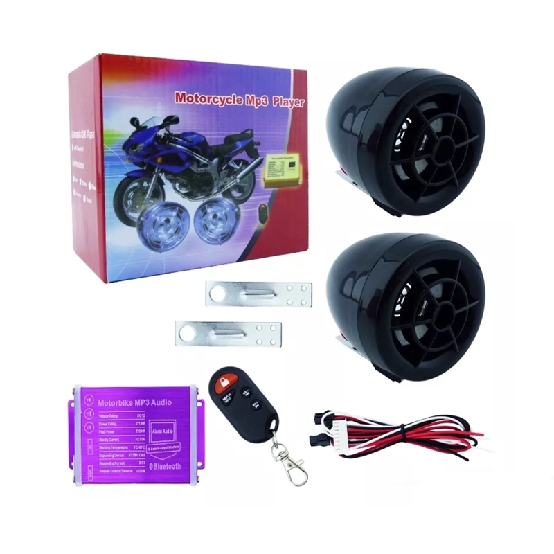 ALARMA PARA MOTO CON PARLANTE MP3 Y BLUETOOTH - 2