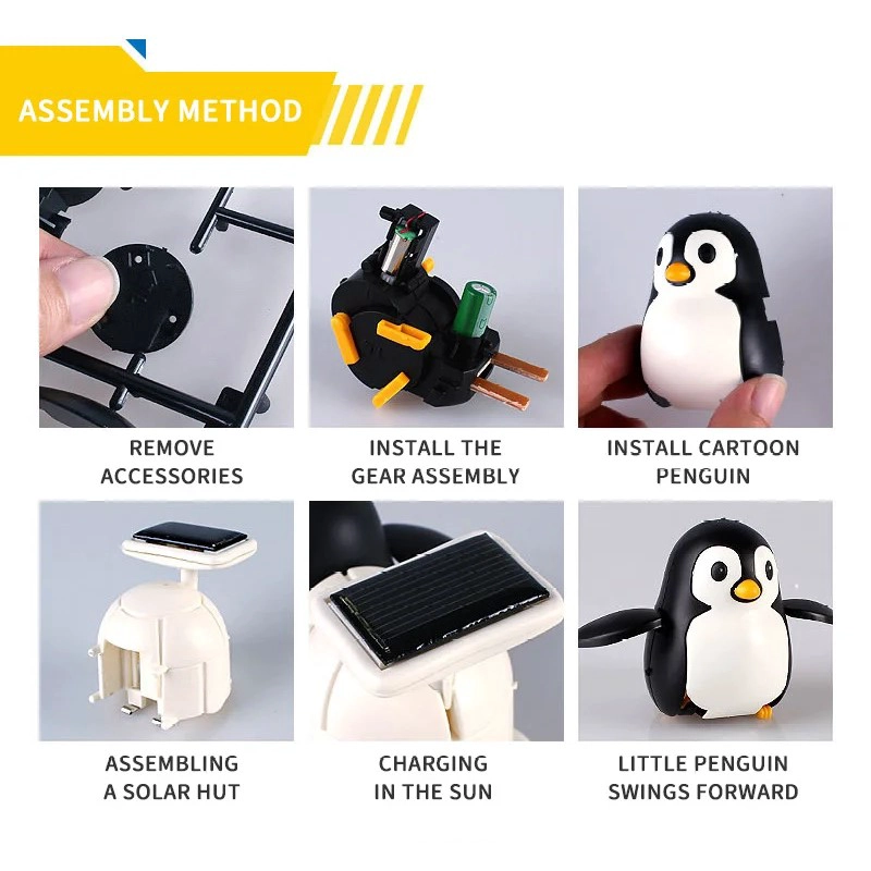 JUGUETE CIENTIFICO SOLAR VIDA DE PINGÜINO - 2