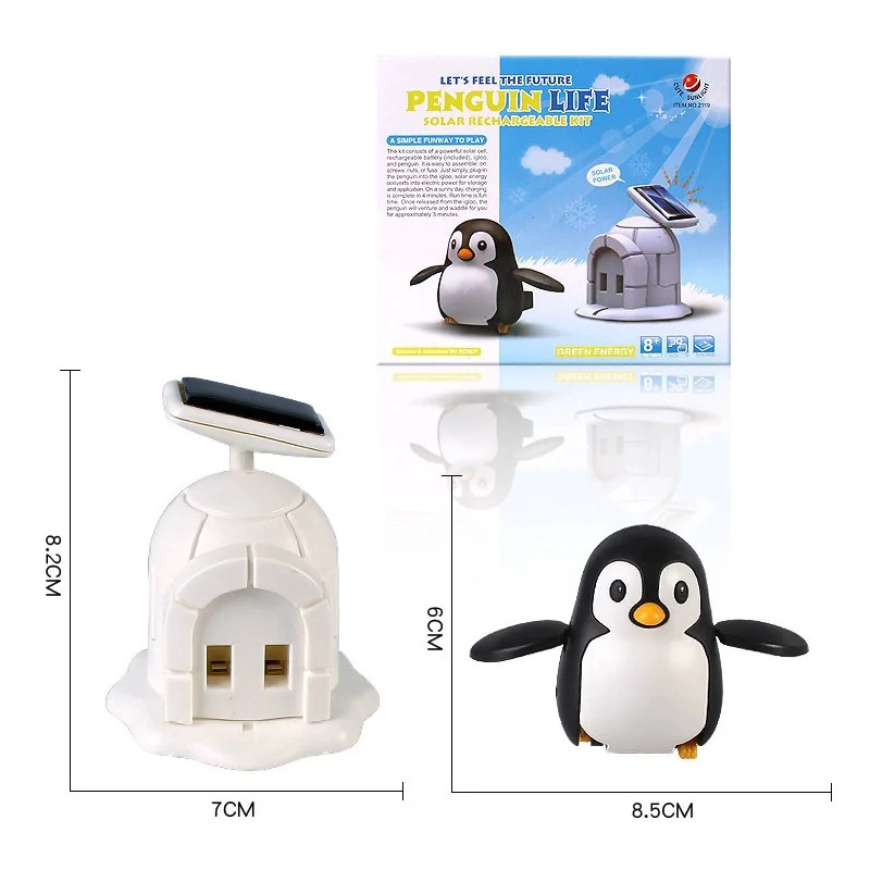 JUGUETE CIENTIFICO SOLAR VIDA DE PINGÜINO - 4