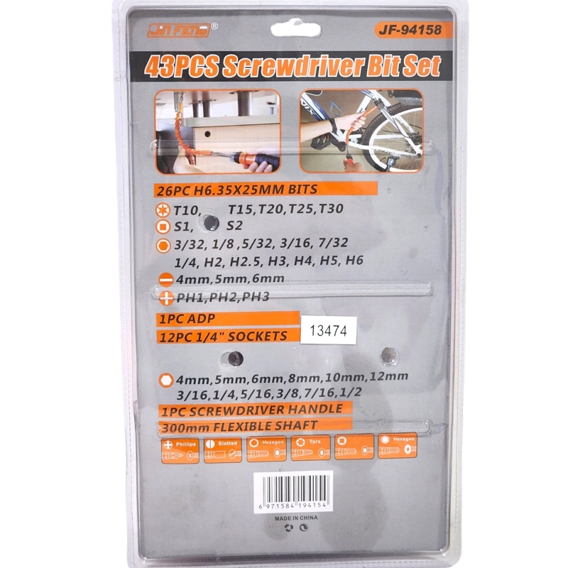 SET DESTORNILLADOR DADOS EXTENSION FLEXIBLE 43 UNIDADES - 3