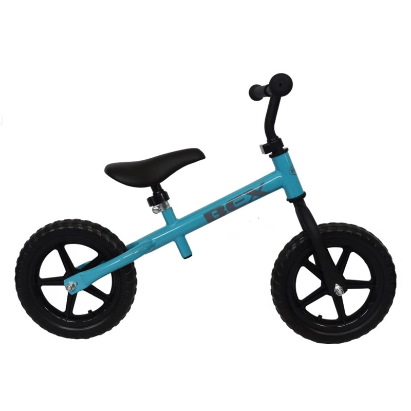 BICICLETA ACERO EQUILIBRIO APRENDIZAJE SIN PEDAL AZUL BEX - 1