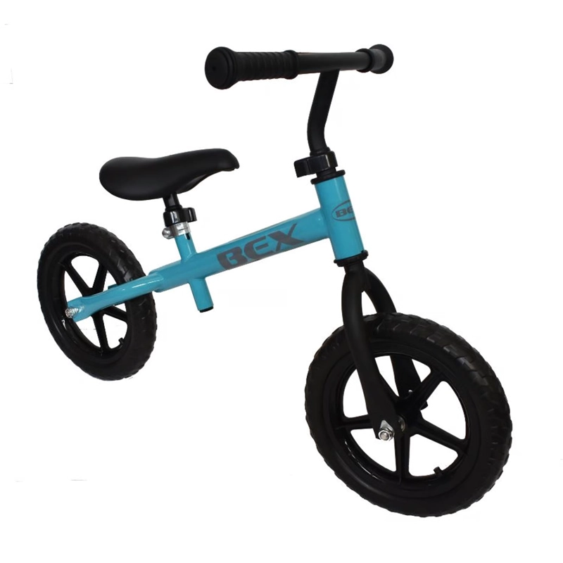 BICICLETA ACERO EQUILIBRIO APRENDIZAJE SIN PEDAL AZUL BEX - 4