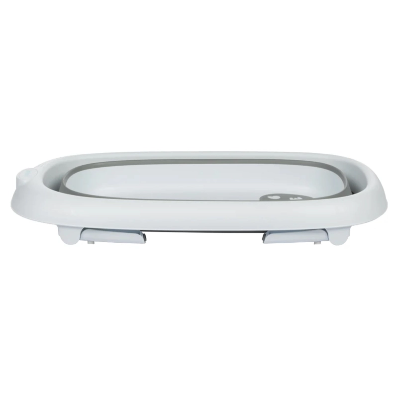 BAÑERA TINA CON HAMACA RECLINABLE PLEGABLE INFANTI GRIS - 4