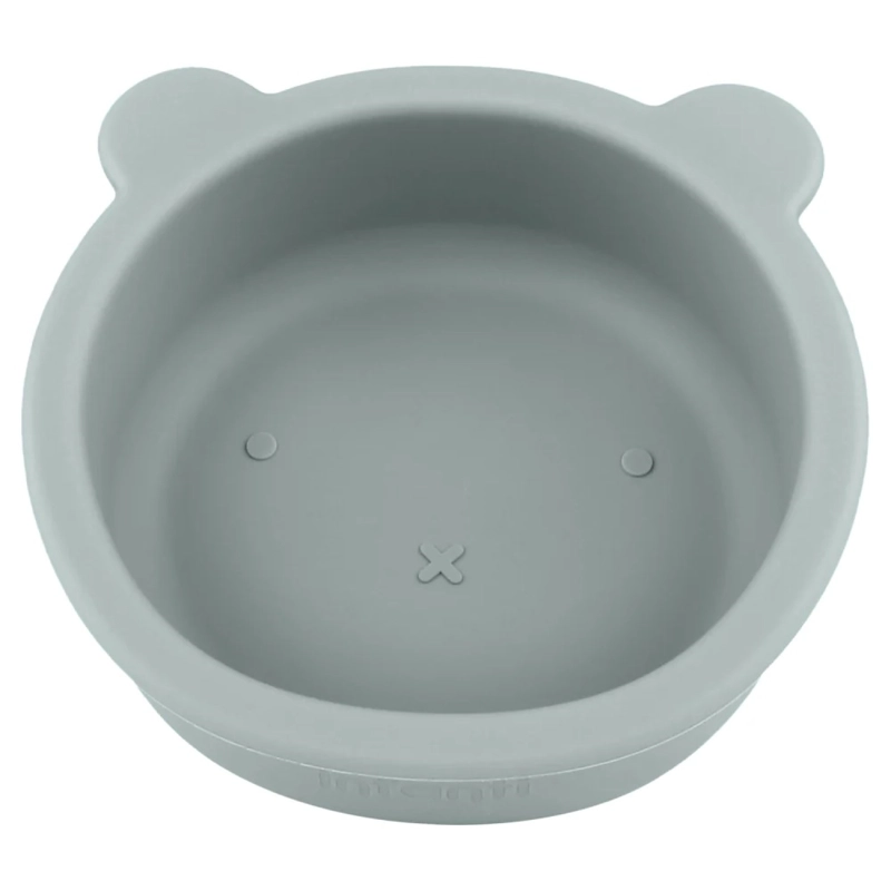 BOWL DE SILICONA CON VENTOSA 340ML INFANTI 6M+ AZUL - 1