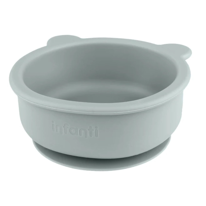 BOWL DE SILICONA CON VENTOSA 340ML INFANTI 6M+ AZUL - 3
