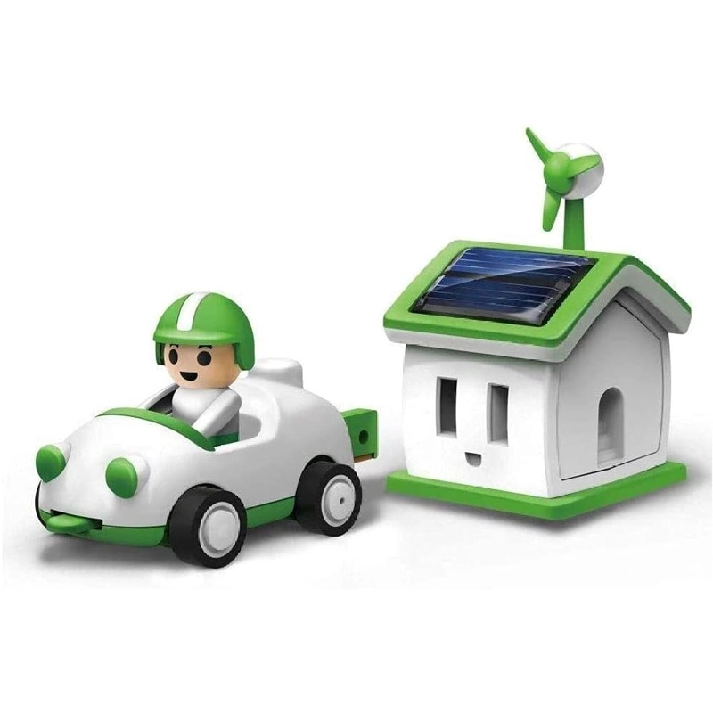 JUGUETE SOLAR VIDA VERDE CIENTIFICO AUTO Y CASA - 1