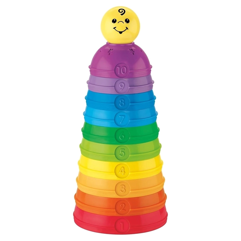 JUEGO EDUCATIVO TORRE TAZAS ACTIVIDADES FISHER PRICE - 1