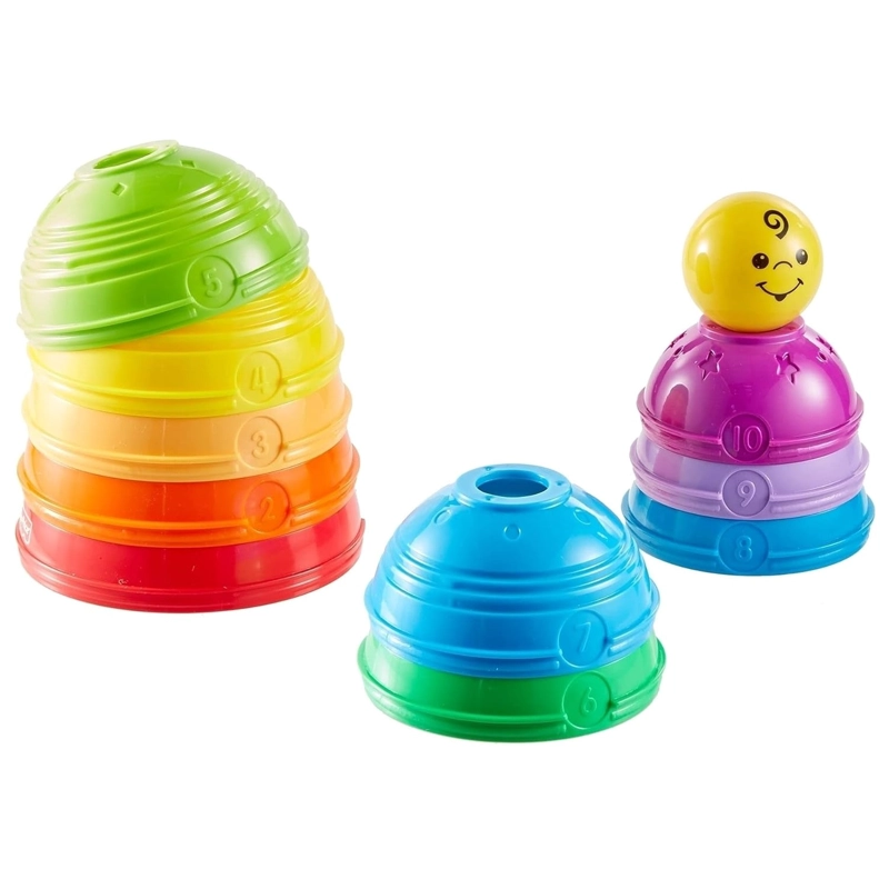 JUEGO EDUCATIVO TORRE TAZAS ACTIVIDADES FISHER PRICE - 5