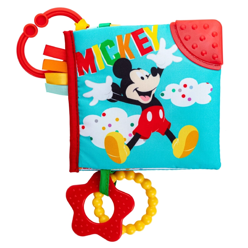 LIBRO SENSORIAL DISNEY CON MORDEDOR MICKEY - 1