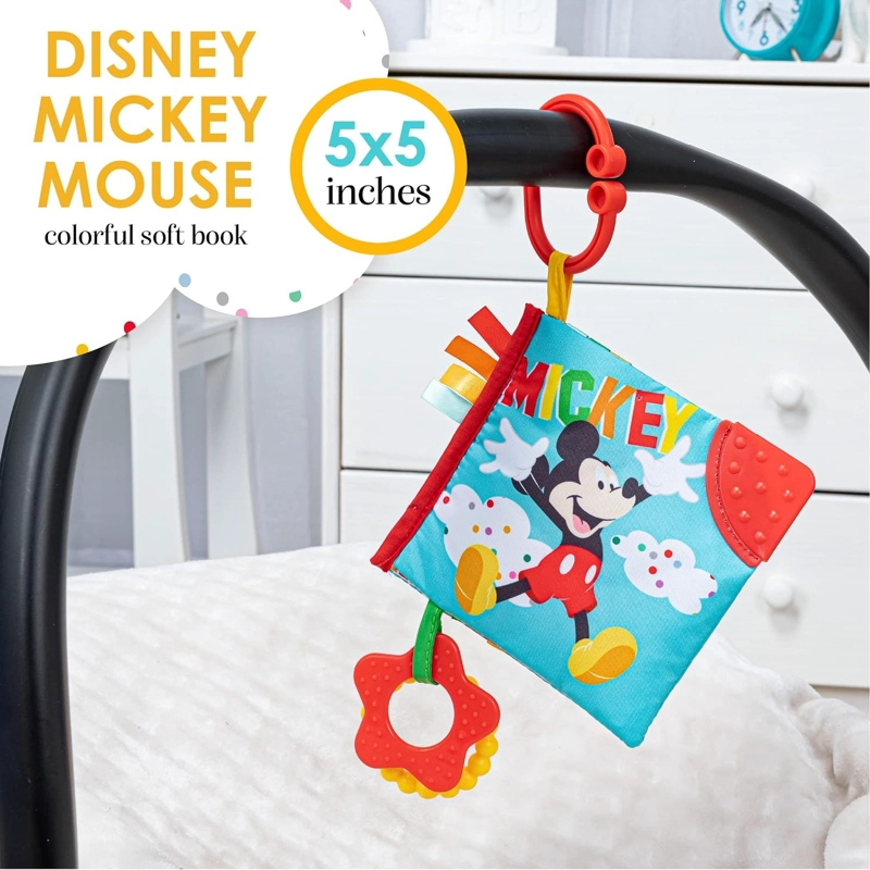 LIBRO SENSORIAL DISNEY CON MORDEDOR MICKEY - 2