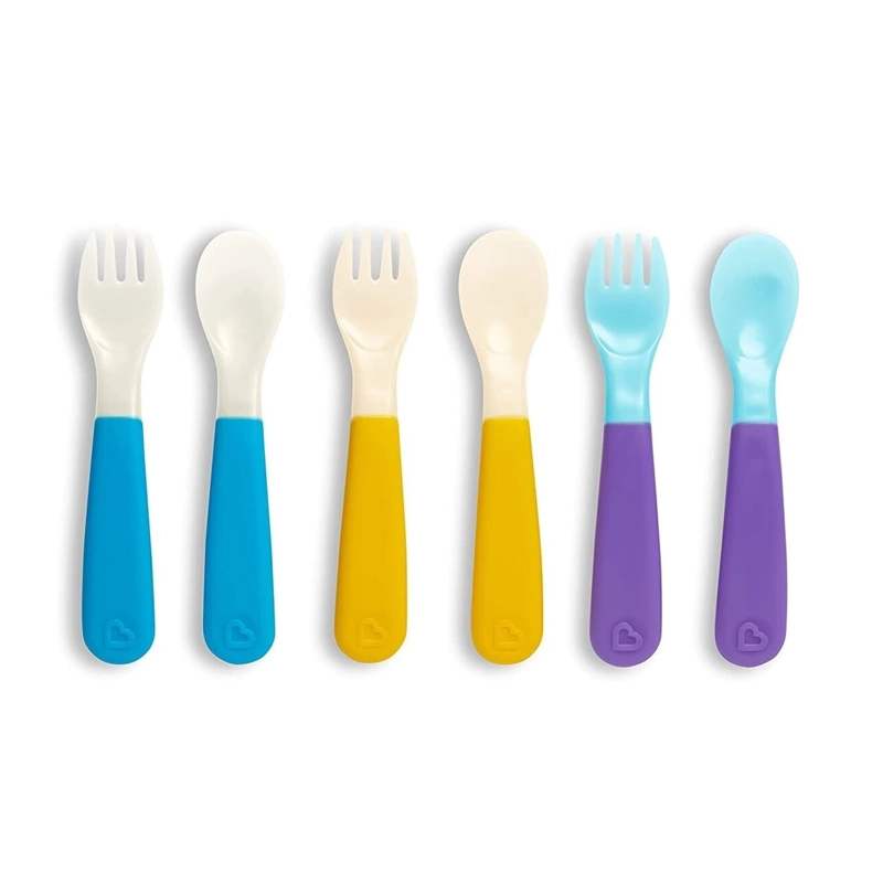 SET TENEDOR Y CUCHARAS CAMBIAN DE COLOR 6PCS MUNCHKIN - 3