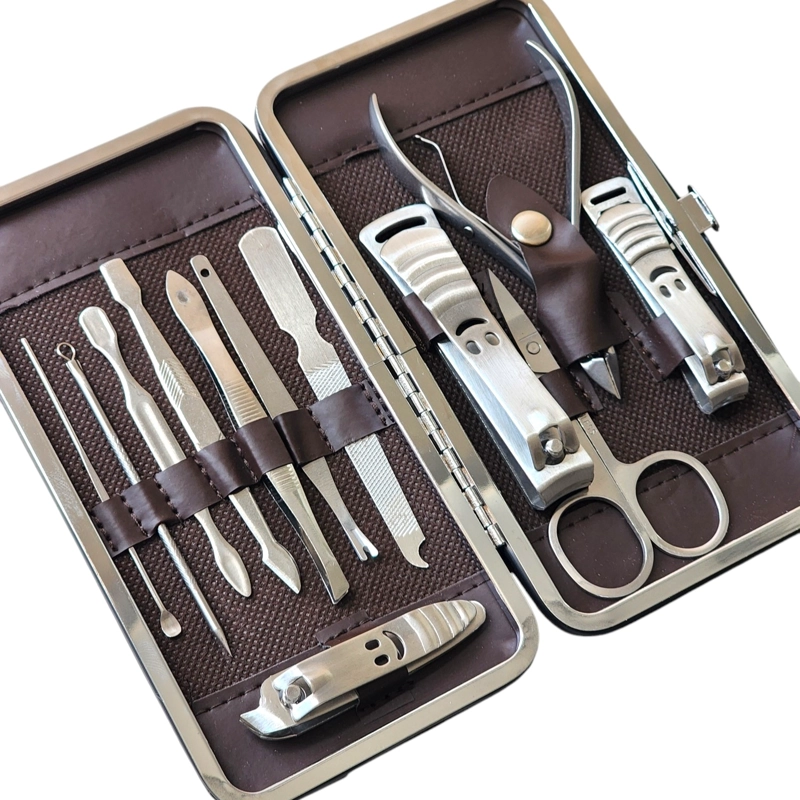 KIT MANICURA, PEDICURA, ROSTRO 12 PIEZAS 19723 - 2
