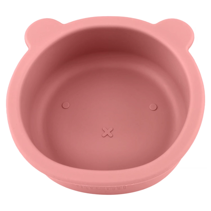 BOWL DE SILICONA CON VENTOSA 340ML INFANTI 6M+ ROJO - 3