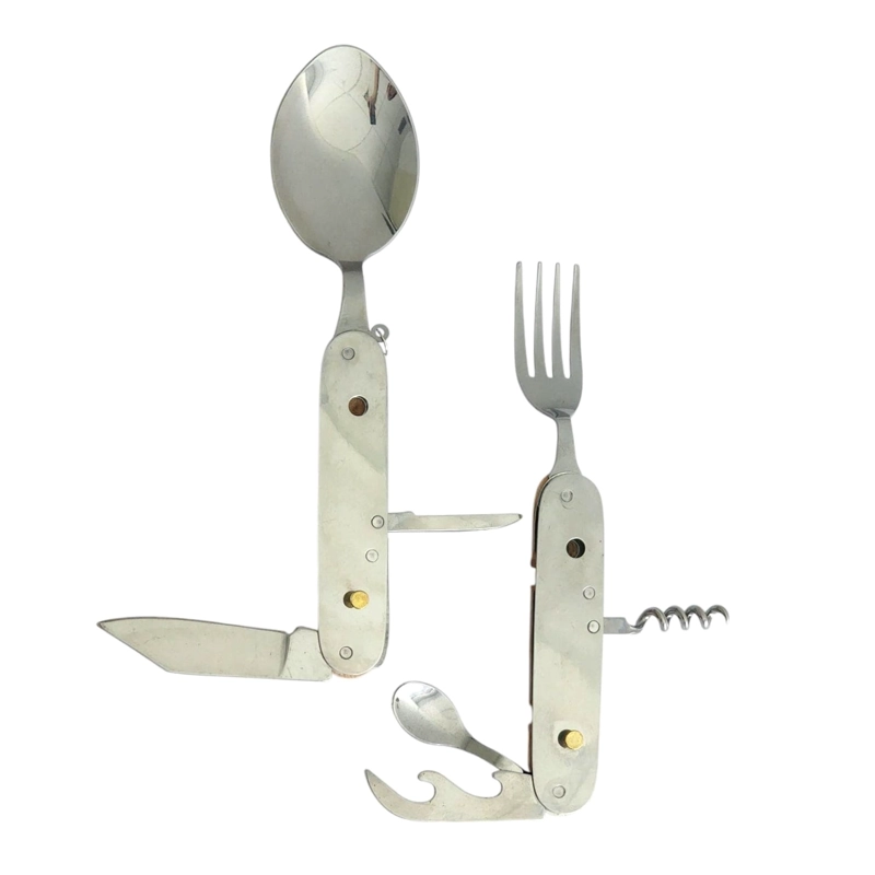 SET DE CUBIERTOS SEPARABLES PARA CAMPING 7 FUNCIONES 16373 - 2