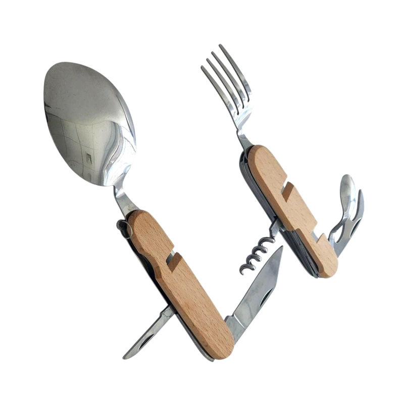 SET DE CUBIERTOS SEPARABLES PARA CAMPING 7 FUNCIONES 16373 - 4