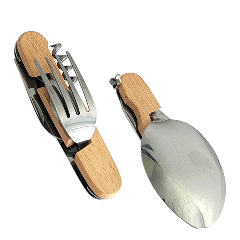 SET DE CUBIERTOS SEPARABLES PARA CAMPING 7 FUNCIONES 16373 - 5
