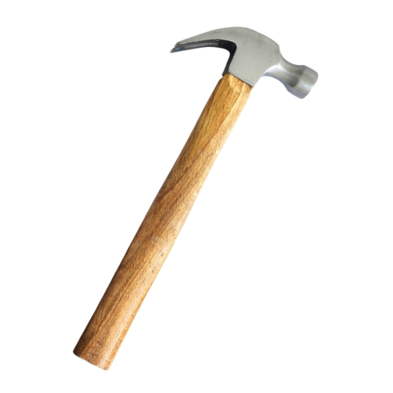 MARTILLO DE UÑA DE MADERA Y ACERO 32,5CM 13679 - 1