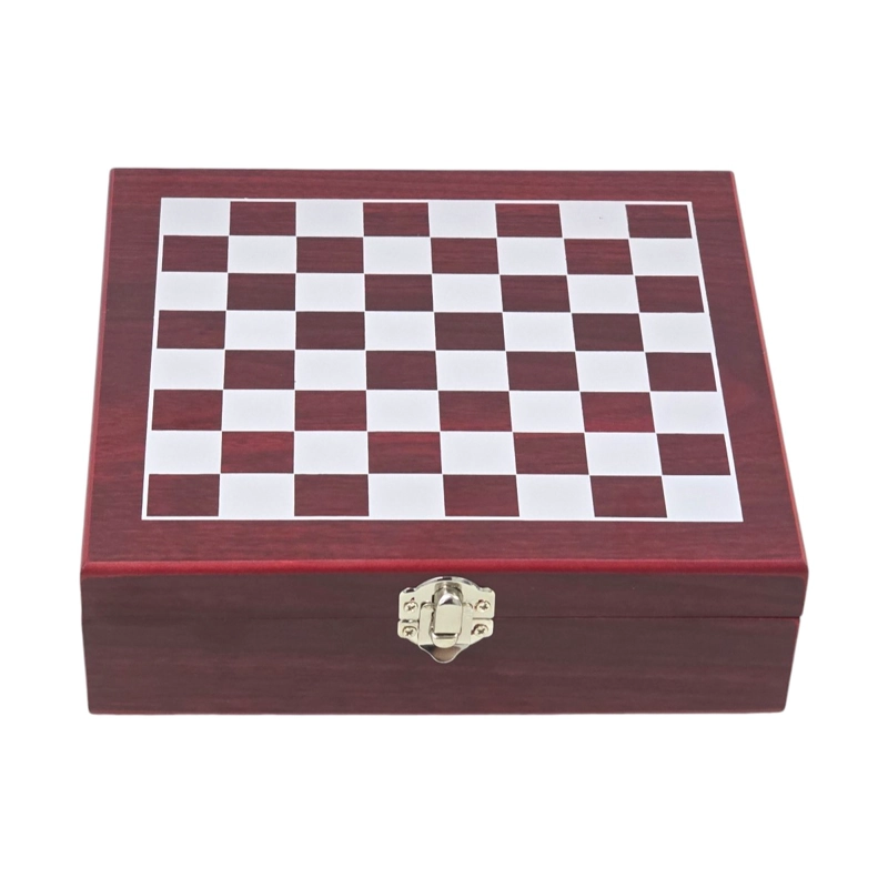 SET JUEGO DE AJEDREZ CON PETACA 8OZ Y ACCESORIOS - 5