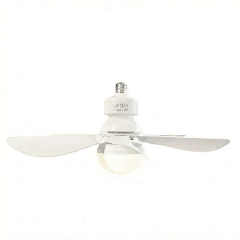 LAMPARA CON VENTILADOR LEDBY MACROTEL E27 LB-VA60 - 6