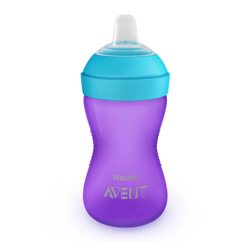 VASO CON BOQUILLA BLANDA AVENT SCF802/02 300ML 9M+ MORADO - 4