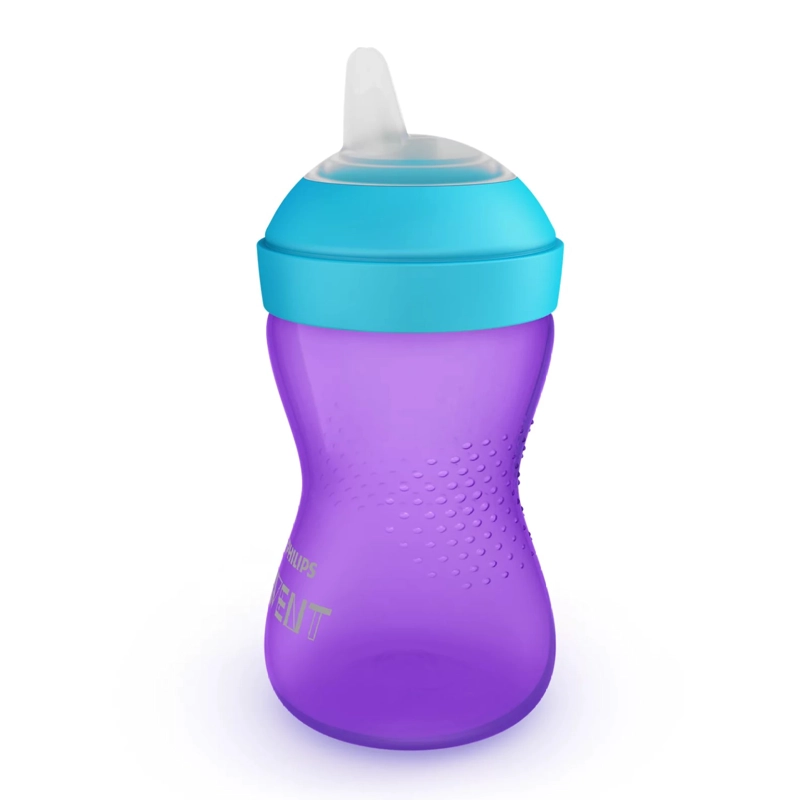 VASO CON BOQUILLA BLANDA AVENT SCF802/02 300ML 9M+ MORADO - 5