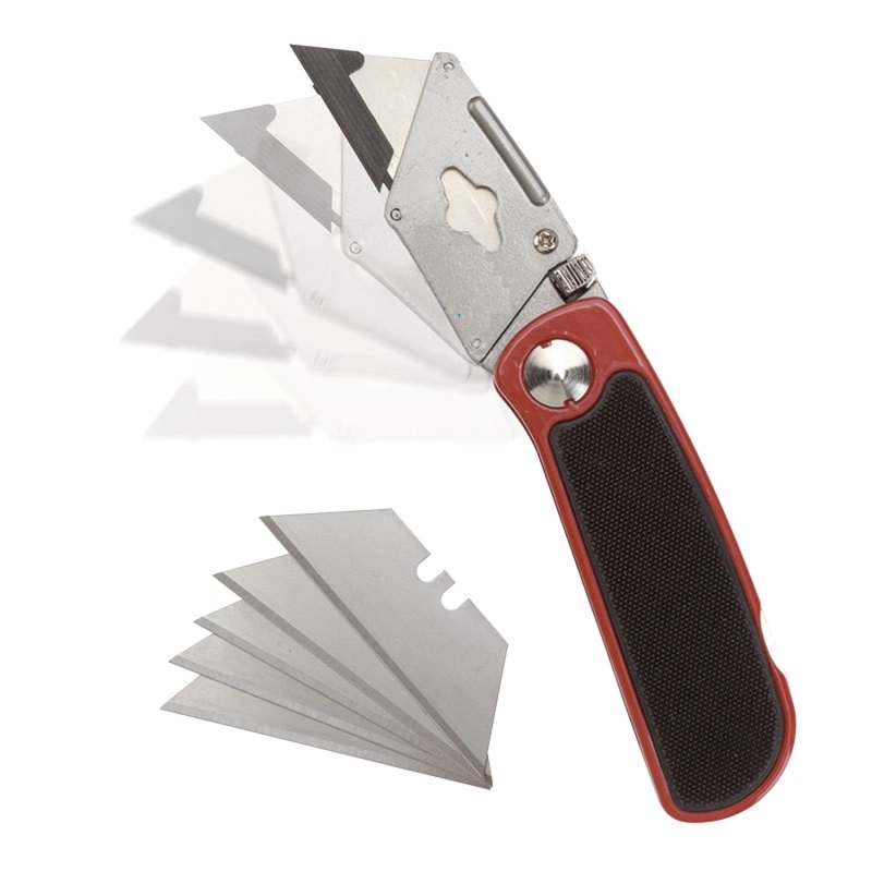 CORTA CARTON CUTTER PLEGABLE CON 6 HOJAS DE REPUESTO 00092 - 1