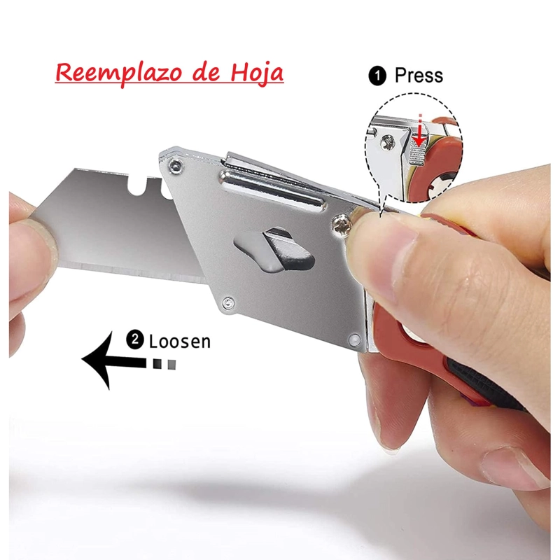CORTA CARTON CUTTER PLEGABLE CON 6 HOJAS DE REPUESTO 00092 - 4
