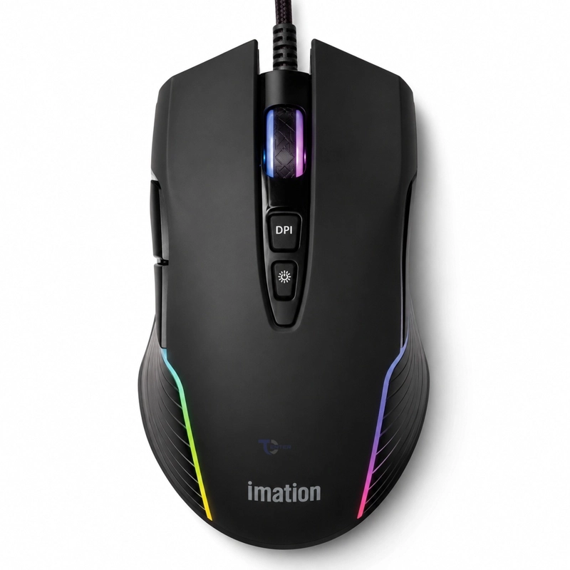 MOUSE GAMER IMATION IMGT260 RGB 12800 DPI - 3
