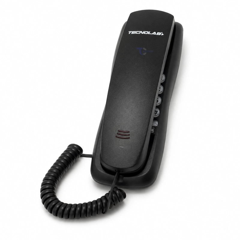 TELE FONO FIJO GONDOLA TECNOLAB TL480BK NEGRO - 1