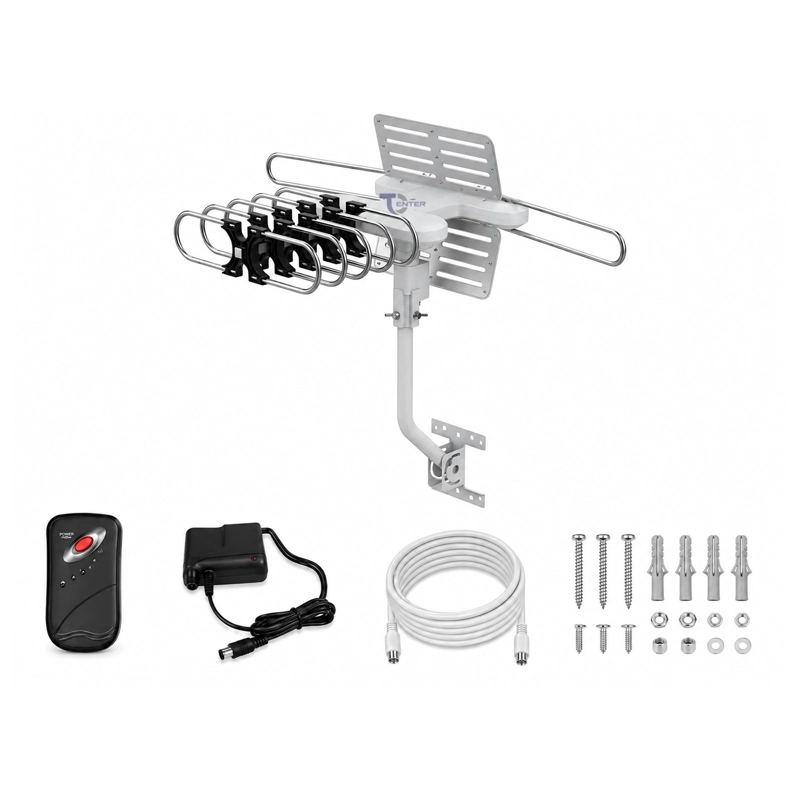ANTENA TV DIGITAL TECNOLAB TL874 35 DBI 360° 4K - 2