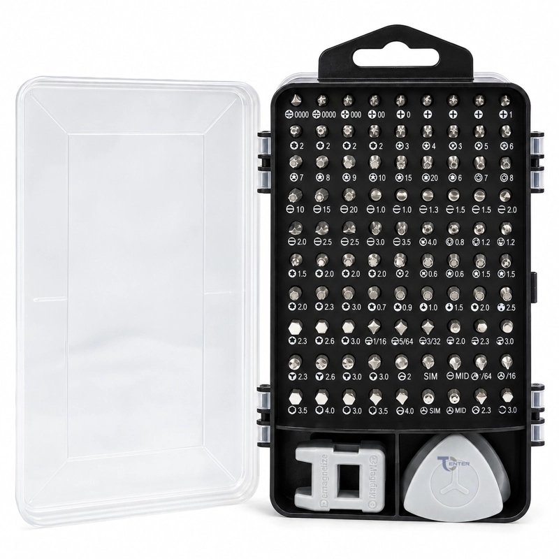 SET DESTORNILLADOR PRECISION TECHNICS TEC0006 115 FUNCIONES - 2