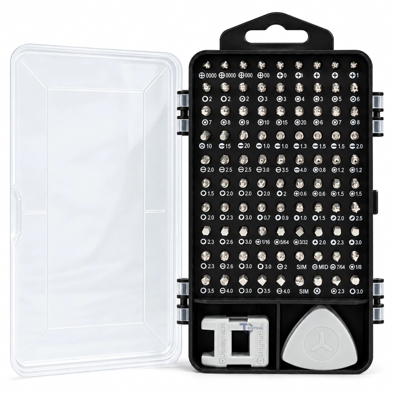 SET DESTORNILLADOR PRECISION TECHNICS TEC0006 115 FUNCIONES - 5